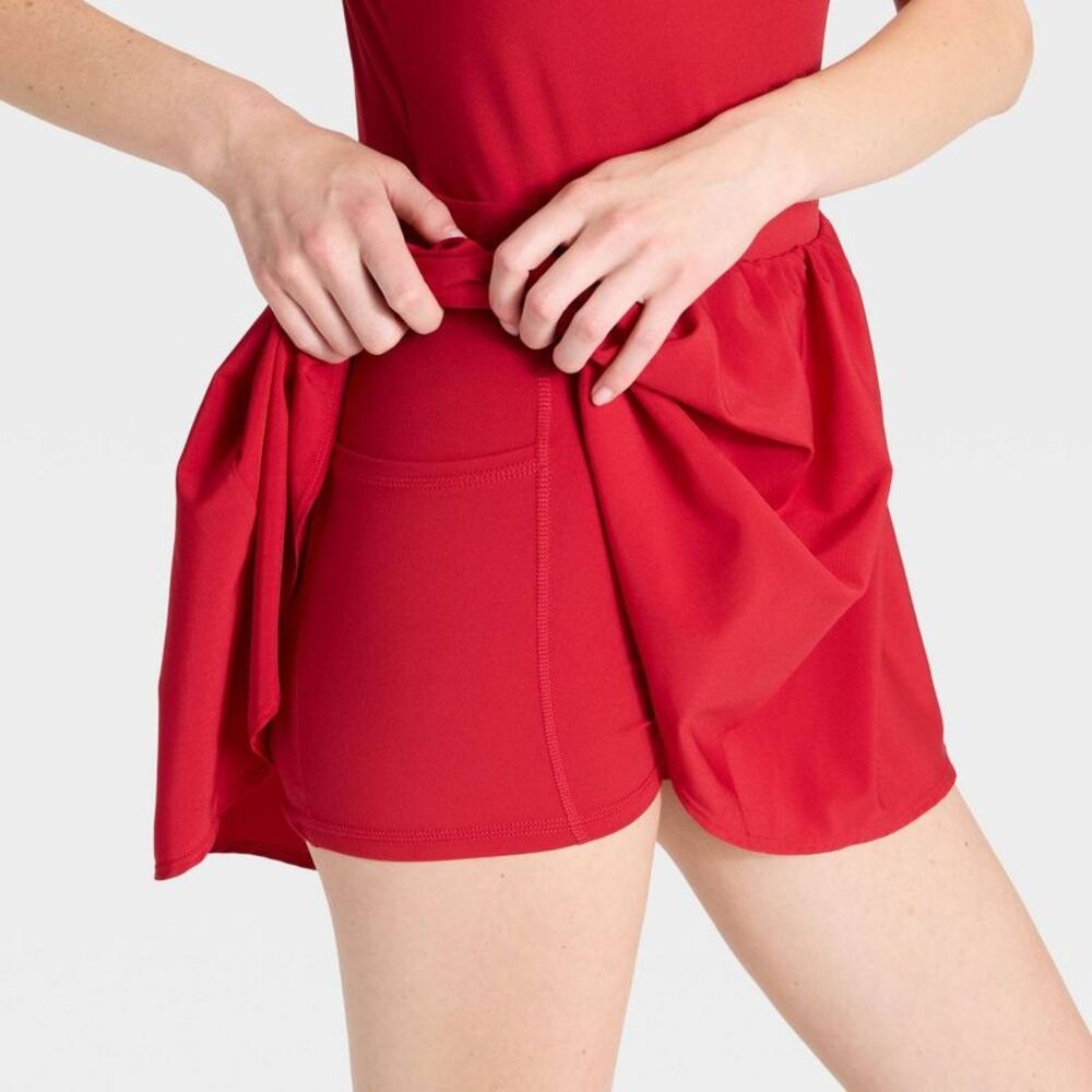 Women's Game Day Active Dress - JoyLab Crimson S - Picture 4 of 5